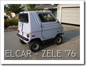 ELCAR - ZAGATO ZELE ELECTRIC CAR 1976