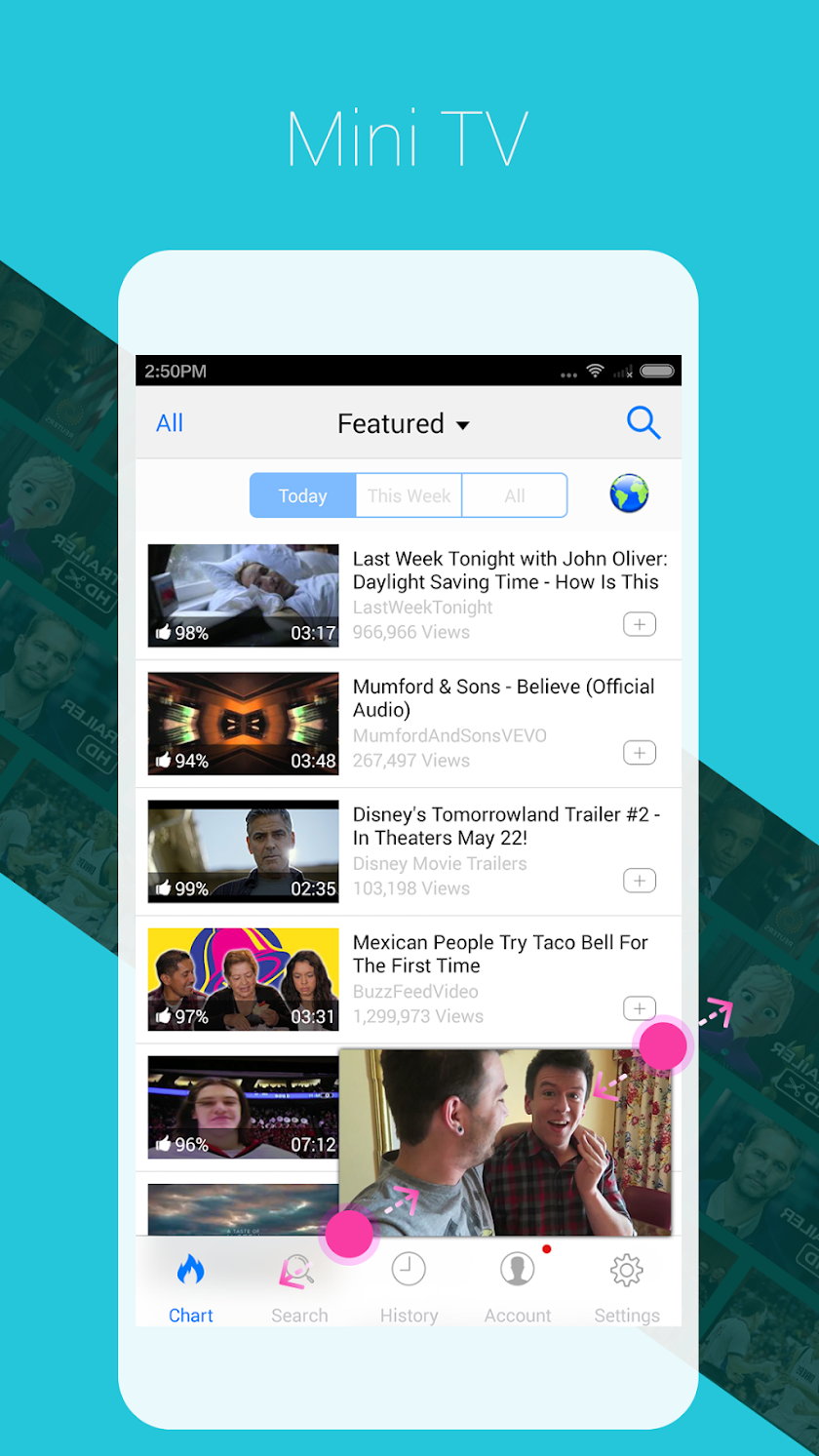 MyTube YouTube Playlist Maker Screen 2
