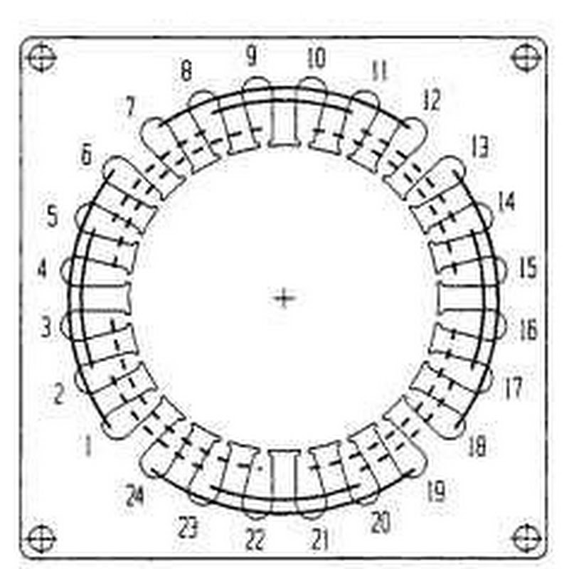 Electric Motor Winding Diagram