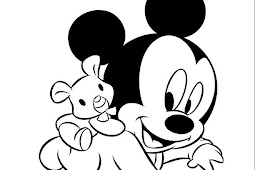   Free Coloring Pages Disney Mickey Mouse  Free