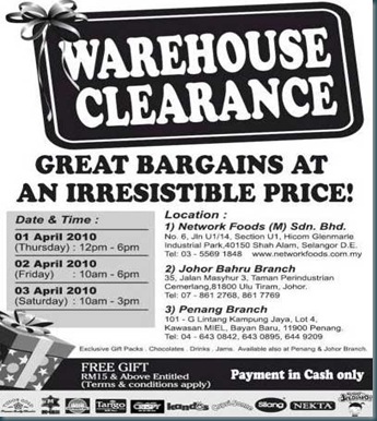 Network-Foods-2010-Warehouse-Clearance-Sale