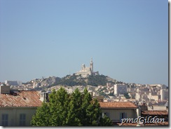 Marseille, vue de St Charles.