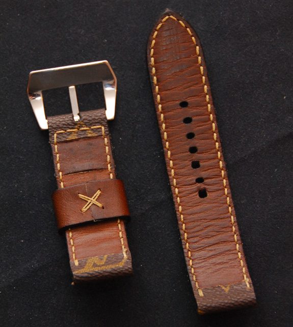 lv watch strap