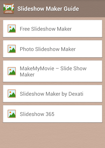 Slideshow Maker Guide