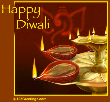 animated greeting card happy diwali