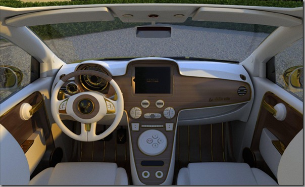 Fiat 500 é banhado a ouro 2