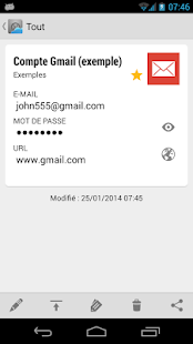 Safe In Cloud Password Manager - screenshot thumbnail