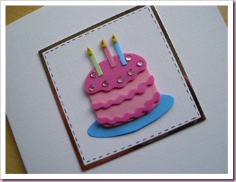 Birthday Cake Card 1
