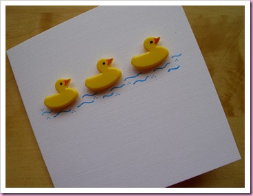 Three Little Ducks Card