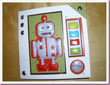 Red Robot Card