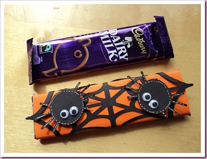 Halloween Spiders Web Chocolate Bar