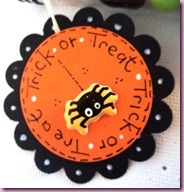 Trick or Treat Test Tube Favour Tag 1