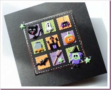 Halloween Card using Accessorize stickers