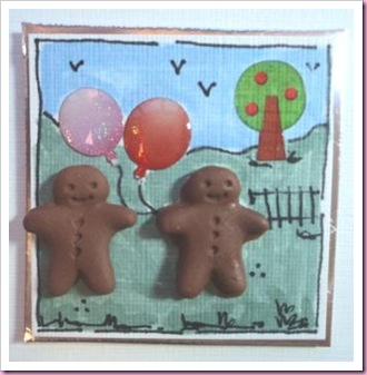 Gingerbread Men Card 2