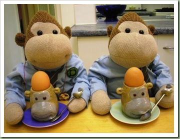 Monkey Egg Cups