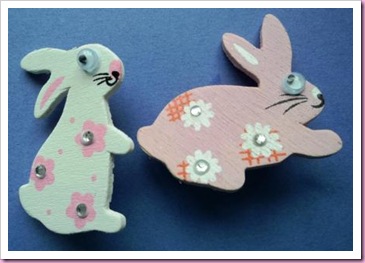 Easter Rabbit Pins c