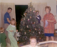 The Smith Family with the Forsbergs, Christmas 1968