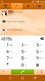 Polygons Orange Xperien Theme poster 7