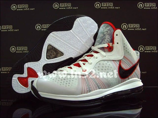Nike LeBron 8 V/2 Flywire – White/Grey/Varsity Red – New Photos | NIKE  LEBRON - LeBron James Shoes