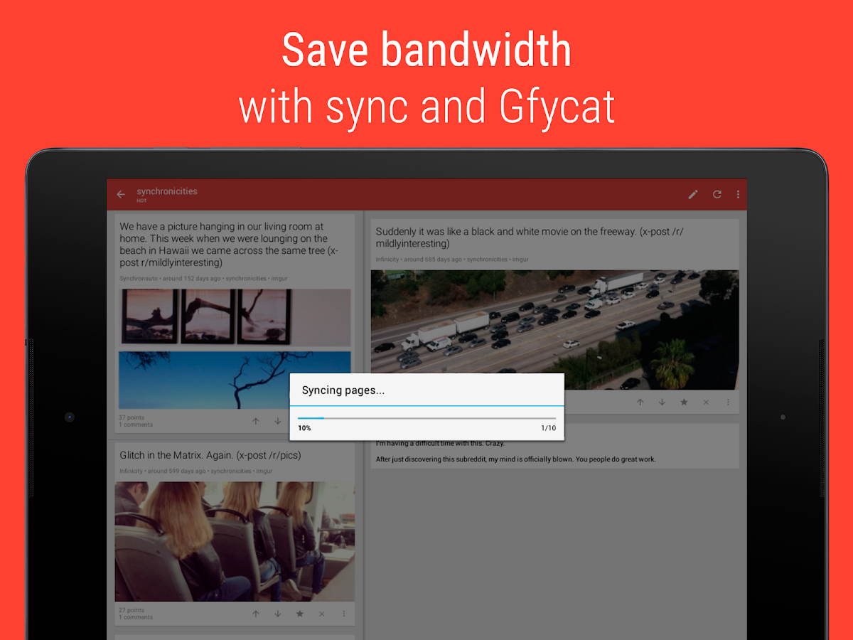 Sync for reddit (Pro) - screenshot