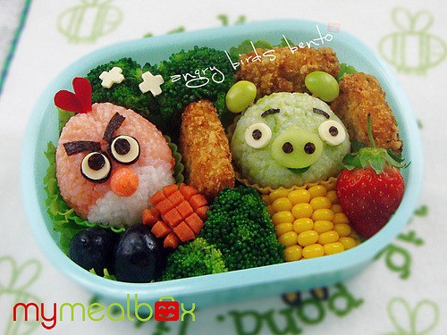 Angry Birds Bento Box