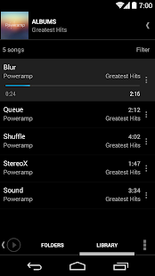 Poweramp ICS Skin