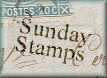 sunday stamps, stamps, USA