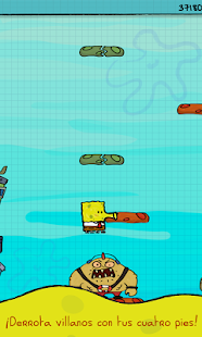  Bob Esponja Doodle Jump: miniatura de captura de pantalla  