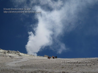Mt Demavand Summit Volcanic Activity