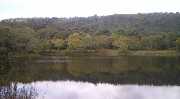 Lagoa da Tijucana, em Lençóis, Chapada Diamantina. Foto: Gladstone Barreto