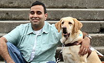 Foto da Guide Dogs for the Blind. Clique para acessar o site