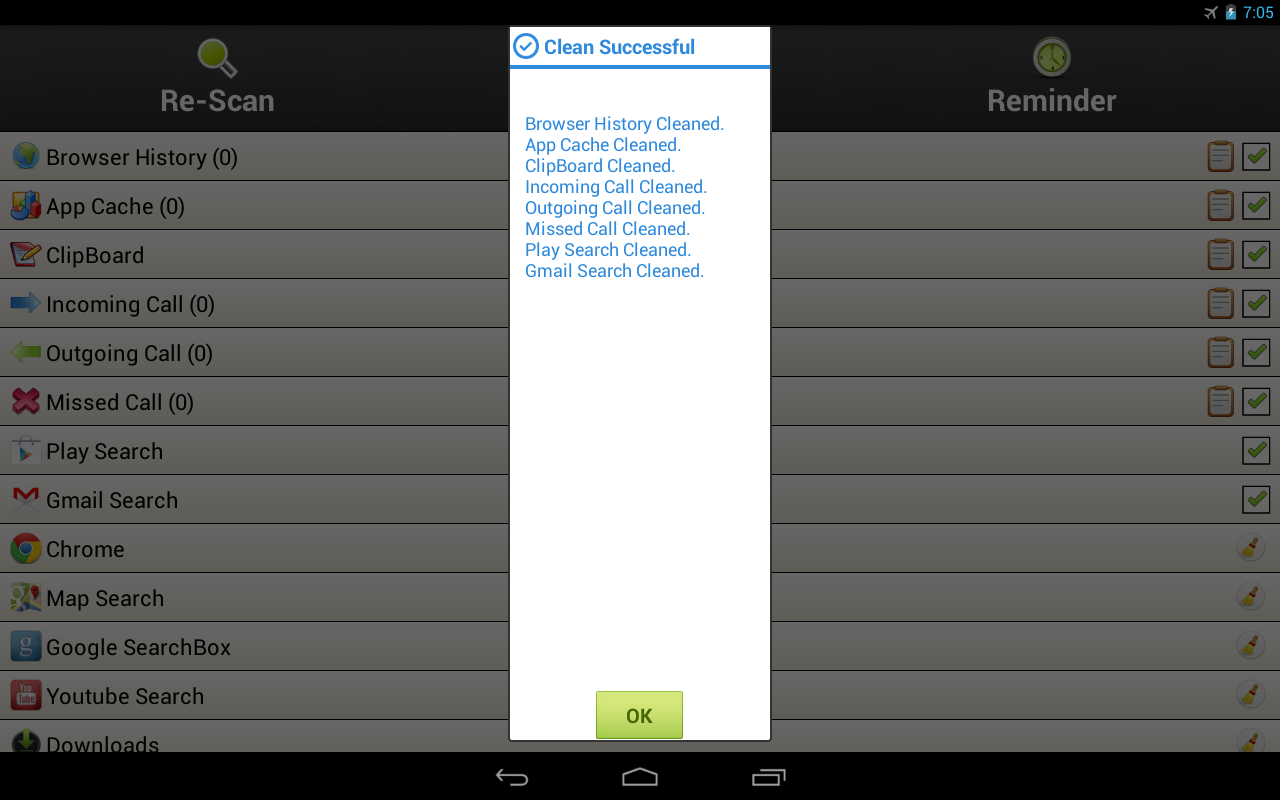 Easy History Cleaner Android