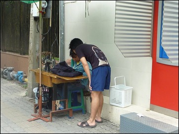 Bangkok Street Seamstress