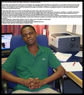 Sodo Nceba Safmarine employee PE wrote One Bullet One White Infant May302010 HisFacebook