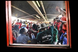 Natalspruit hospital invaded by violent strikers while six patients and two newborns died Lauren mulligan pic