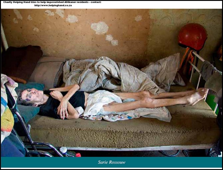 AfrikanerPoor_SarieRossouw_starving to death Eagles Nest Squatter camp no food aid