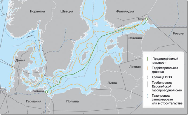 Границы балтийского моря