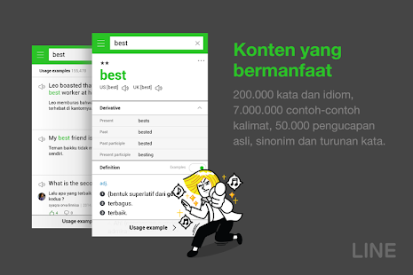 download LINE Kamus Inggris (Offline) free