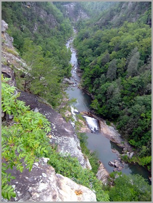 Tallulah River and Oceana Falls