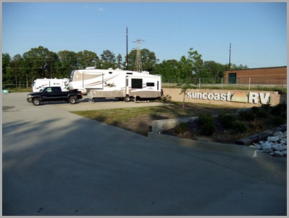 The Parking Area at Suncoast RV