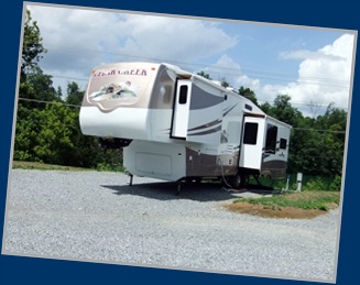 Our Site At Lakeview RV Park