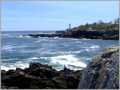 Looking Southwest From Fort Williams (Portland Head Light)