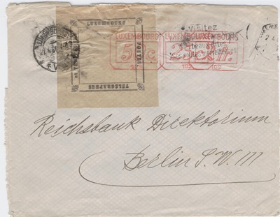 Officail postal seal cover