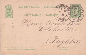 P53-Paquelet pricelist to England 1898 front