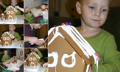 View gingerbread house
