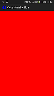 Free Occasionally Blue APK for Android