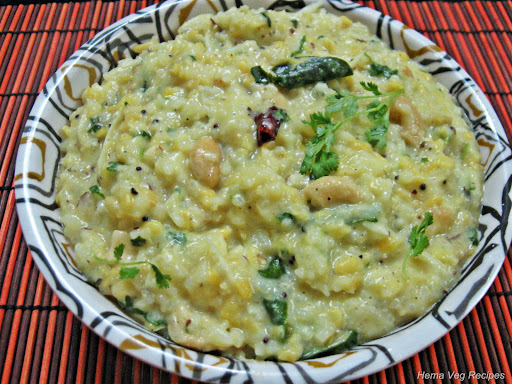 Khara Pongal / Spicy Pongal