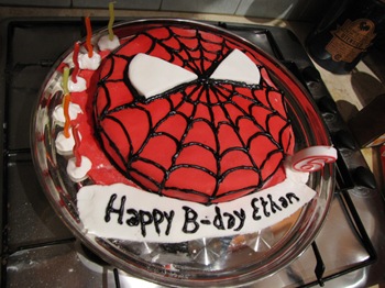 spiderman cake 01