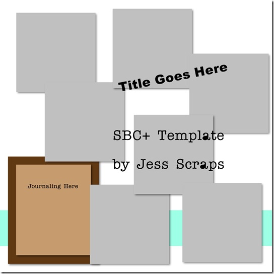 Jess Scraps Templates - Page 004