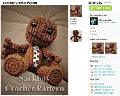 Sack boy Little big planet knitting pattern? - Yahoo! Answers